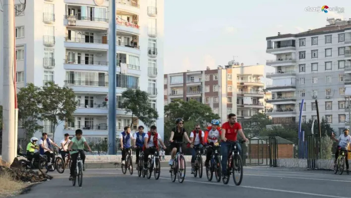 Diyarbakır'da 150 sporcu sağlıklı yaşam için pedal çevirdi