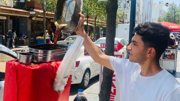 Diyarbakır'da 2 saatte hazırlanan içecek sıcak havaların vazgeçilmezi