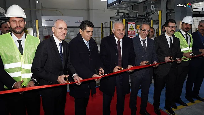 Diyarbakır'da 200 bin ton inşaat malzemesi üretecek fabrikanın açılışı yapıldı