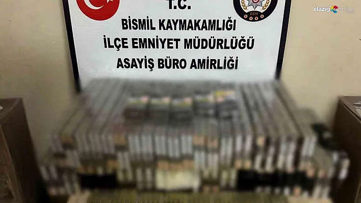 Bismil'de Kaçak Tütün ve Fişek Operasyonu!