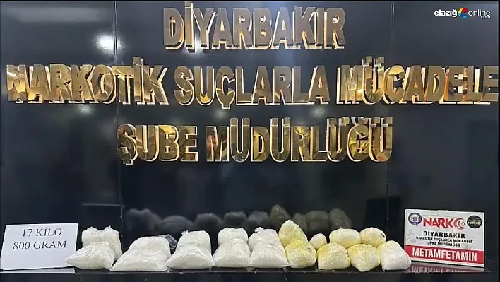 Diyarbakır'da 43 kilogram uyuşturucunun ele geçirildiği operasyonlarda 3 kişi tutuklandı
