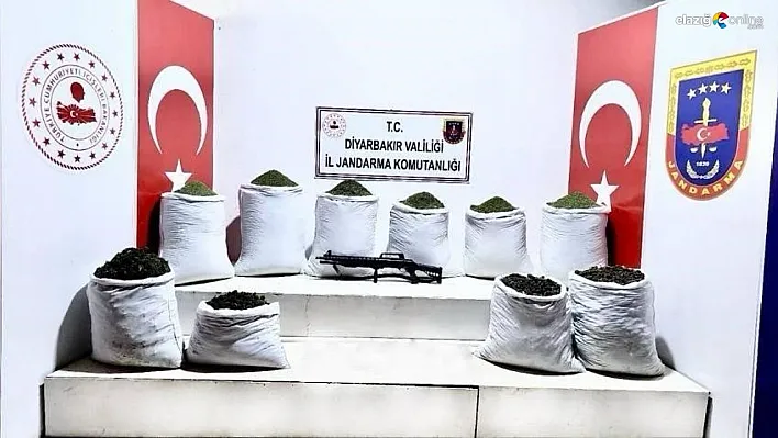 Diyarbakır'da 454 kilo esrar ele geçirildi: 3 gözaltı