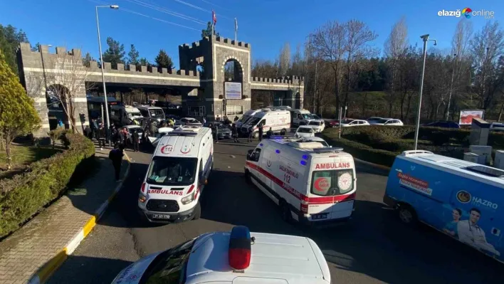 Diyarbakır'da zincirleme kaza! 12 yaralı