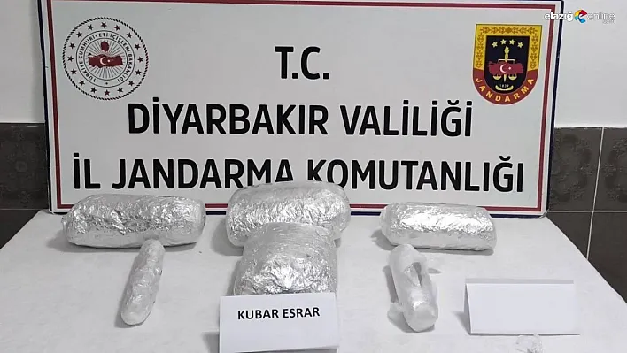 Diyarbakır'da 73 kilo uyuşturucu madde ele geçirildi
