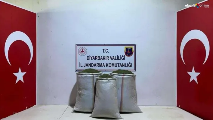 Diyarbakır'da 97 kilo toz esrar ele geçirildi