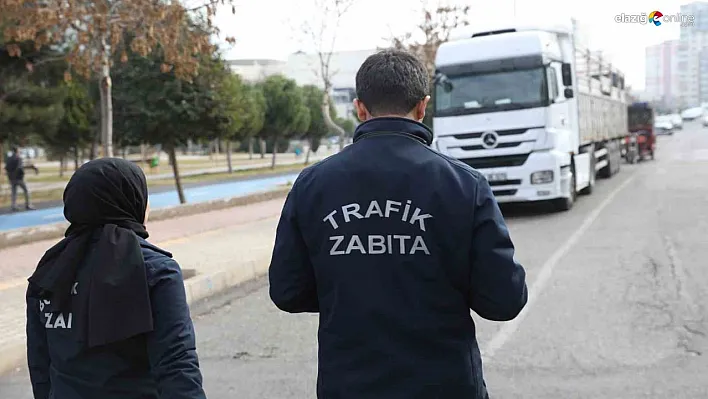 Diyarbakır'da ağır tonajlı araçlar için park uyarısı