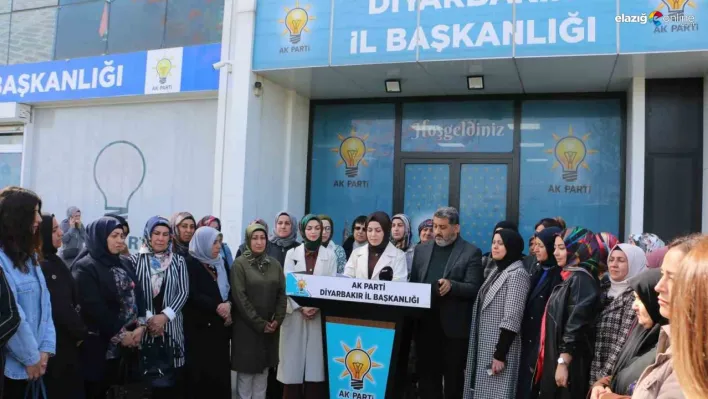 Diyarbakır'da AK Partili kadınlardan 8 Mart mesajı