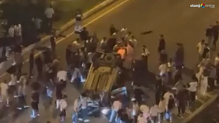 Diyarbakır'da araçların çarpıştığı kazada otomobil ters döndü: 3 yaralı