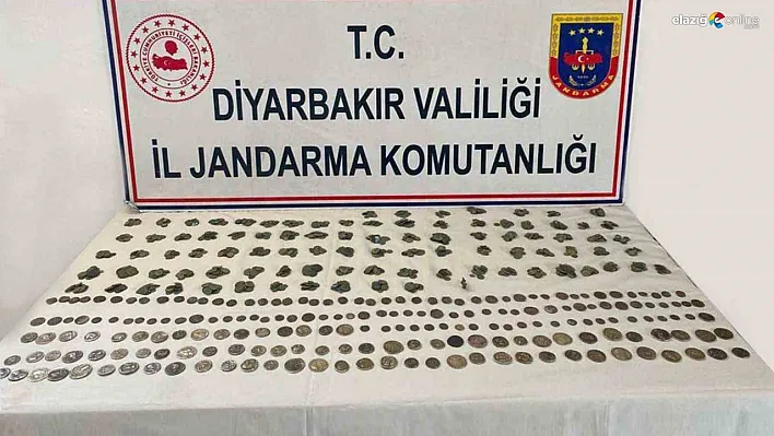 Diyarbakır'da bin 119 tarihi eseri 200 bin dolara satmaya çalıştılar