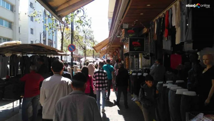 Diyarbakır'da çarşı pazarda bayram hareketliliği