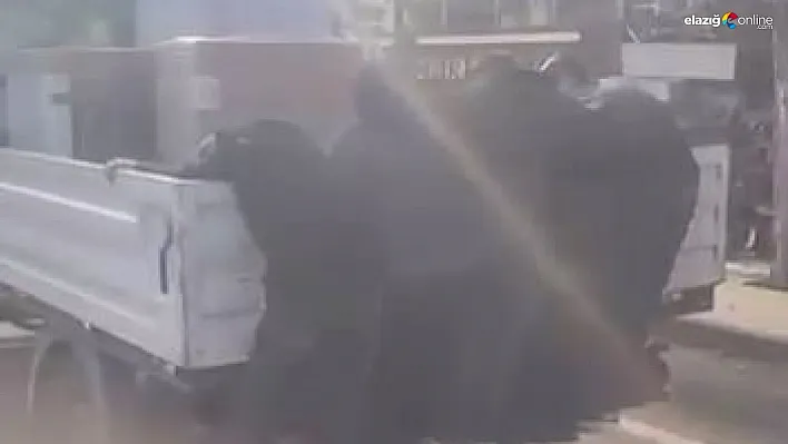 Diyarbakır'da çocukların tehlikeli yolculuğu kameraya yansıdı