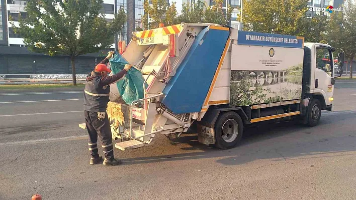 Diyarbakır'da çöp toplama saatleri güncellendi