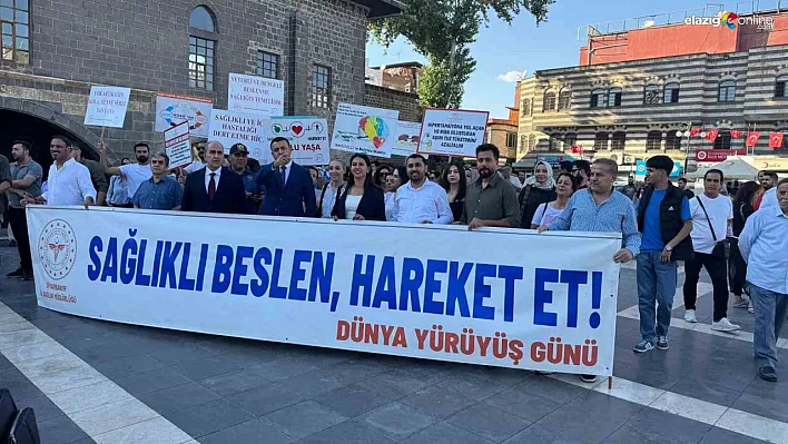 Diyarbakır'da Dünya Yürüyüş Günü etkinliği
