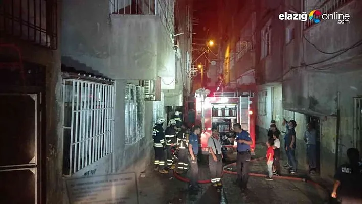 Diyarbakır'da ev yangını