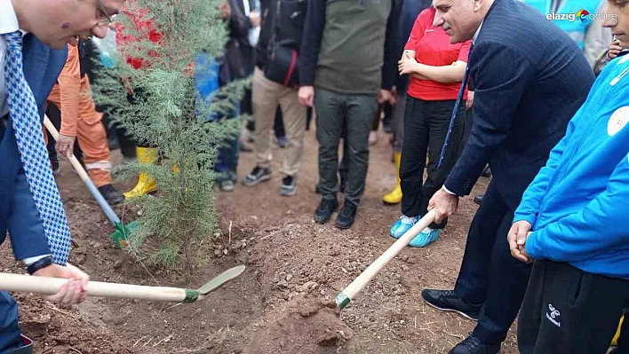 Diyarbakır'da fidanlar toprakla buluştu