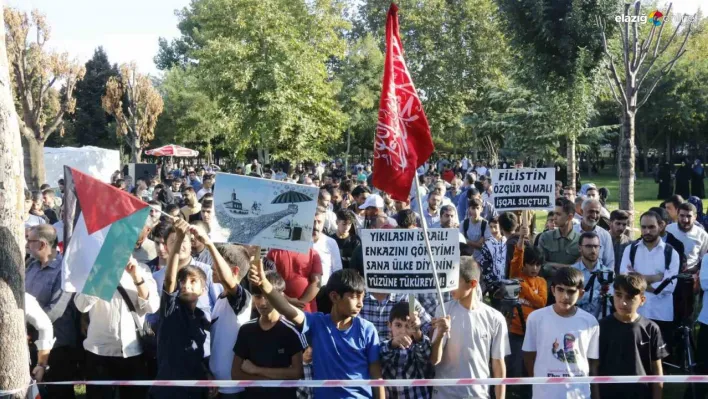 Diyarbakır'da Filistinlilere destek çağrısı