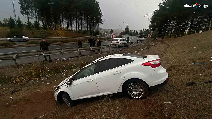 Diyarbakır'da hasta ziyaretine giden arkadaşlar kaza yaptı: 3