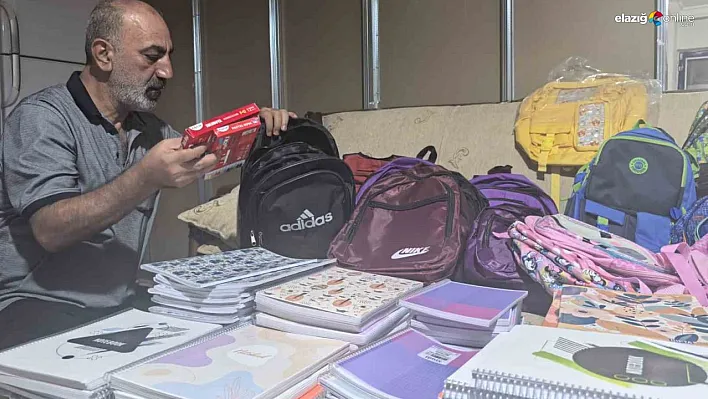 Diyarbakır'da hayırseverlerin desteğiyle öğrencilere kırtasiye malzemesi desteği