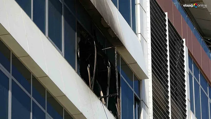 Diyarbakır'da hukuk bürosunda yangın
