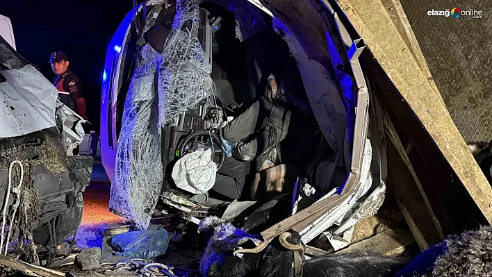Diyarbakır'da iki kamyonet çarpıştı: 2 ölü, 1 yaralı