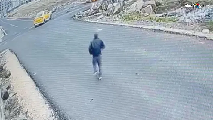 Diyarbakır'da kaza anı güvenlik kamerasına böyle yansıdı