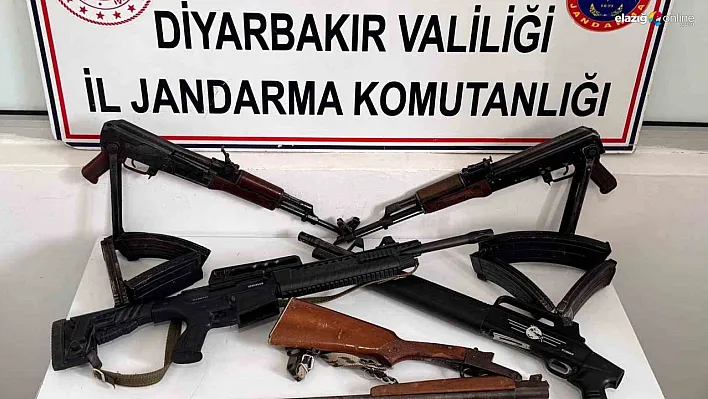 Diyarbakır Jandarması Silah Kaçakçılarına Geçit Vermedi