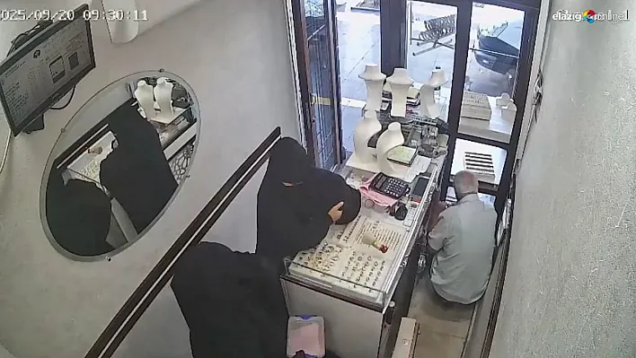 Diyarbakır'da kadınlar kuyumcudan 2,5 kilo altın çaldı