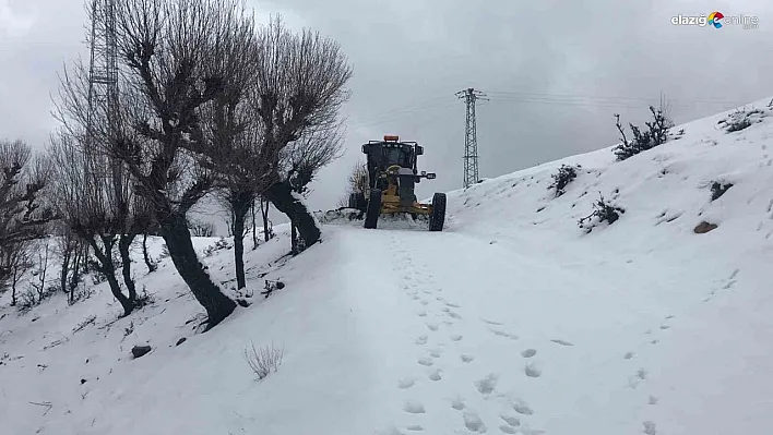 Diyarbakır'da kardan kapanan 300 kilometrelik yol ulaşıma açıldı