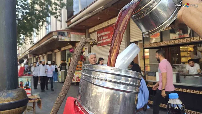 Diyarbakır'da kavurucu sıcakların serinleten içeceği 'meyan' şerbeti