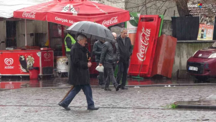 Diyarbakır'da kısa süreli sağanak yağış etkili oldu