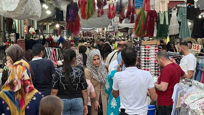 Diyarbakır'da Kurban Bayramı öncesi alışveriş yoğunluğu