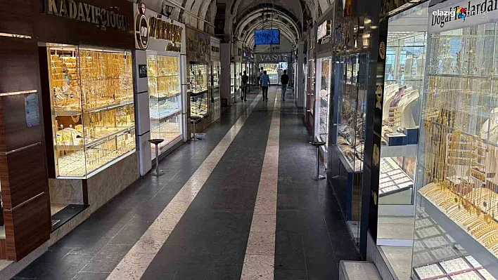 Diyarbakır'da kuyumcular çarşısında durgunluk