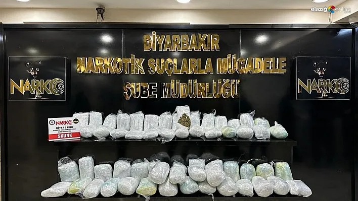 Diyarbakır'da mart ayında uyuşturucu operasyonlarında 51 kişi tutuklandı