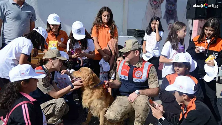 Diyarbakır'da öğrenciler hayvan bakımevini gezdi