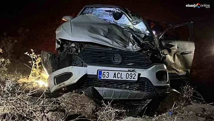 Diyarbakır'da otomobil şarampole devrildi: 1 ölü, 3 yaralı