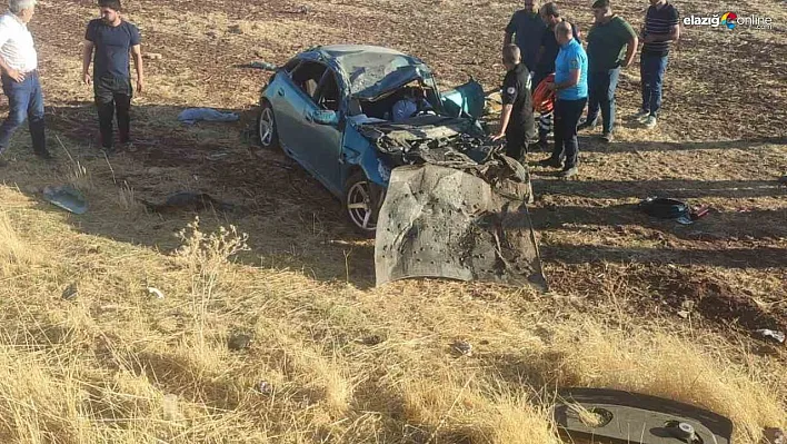 Diyarbakır'da otomobil şarampole devrildi: 1 ölü, 1 yaralı