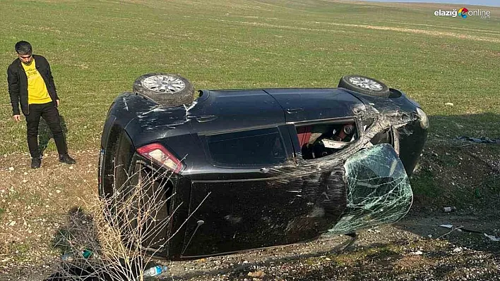 Diyarbakır'da otomobil takla attı: 1 yaralı