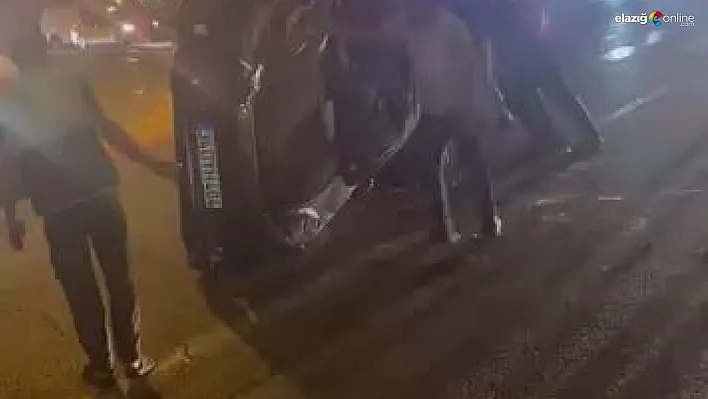 Diyarbakır'da otomobil takla attı: 1 yaralı
