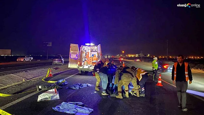 Diyarbakır'da otomobilin çarptığı yaya feci şekilde can verdi