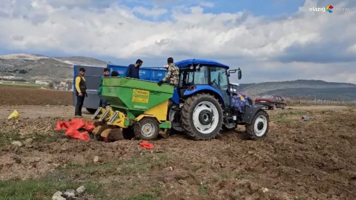 Diyarbakır'da patates ekimi başladı