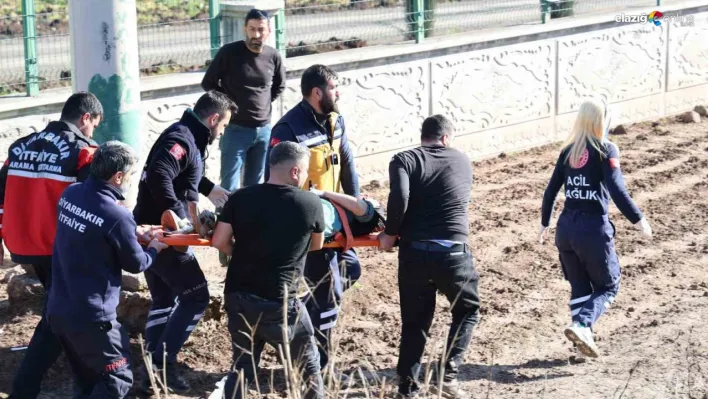 Diyarbakır'da rehabilitasyon servisi takla attı: 4'ü çocuk, 9 yaralı