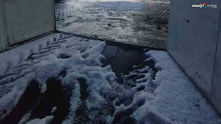 Diyarbakır'da sağanak ve dolu hayatı olumsuz etkiledi