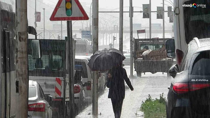 Diyarbakır'da sağanak yağış