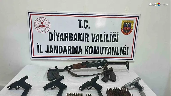 Diyarbakır'da silah kaçakçılığı operasyonu