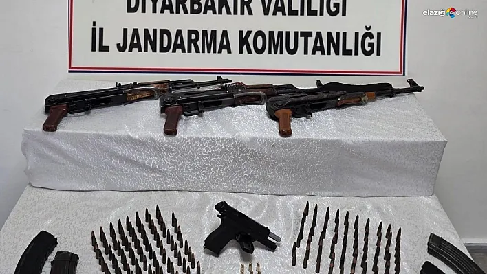 Diyarbakır'da silah kaçakçılığı operasyonu
