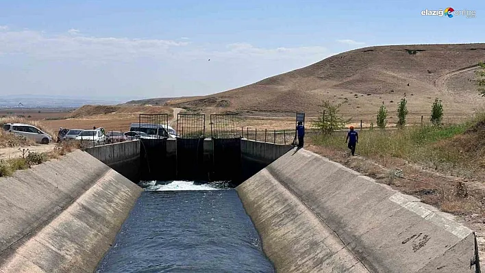 Diyarbakır'da sulama kanalına giren genç, akıntıya kapıldı