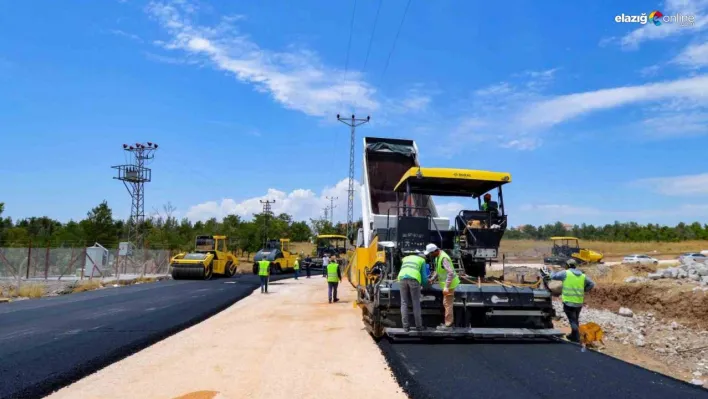 Diyarbakır'da Teknokent İmar Yolu asfaltlanıyor