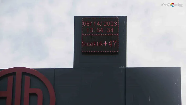 Diyarbakır yanıyor! Termometreler 47 dereceyi gösterdi