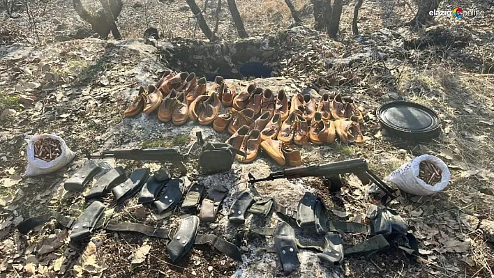 Diyarbakır'da terör örgütüne ait malzemeler ele geçirildi