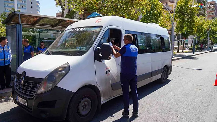 Diyarbakır'da toplu taşıma ve yük araçlarına denetim